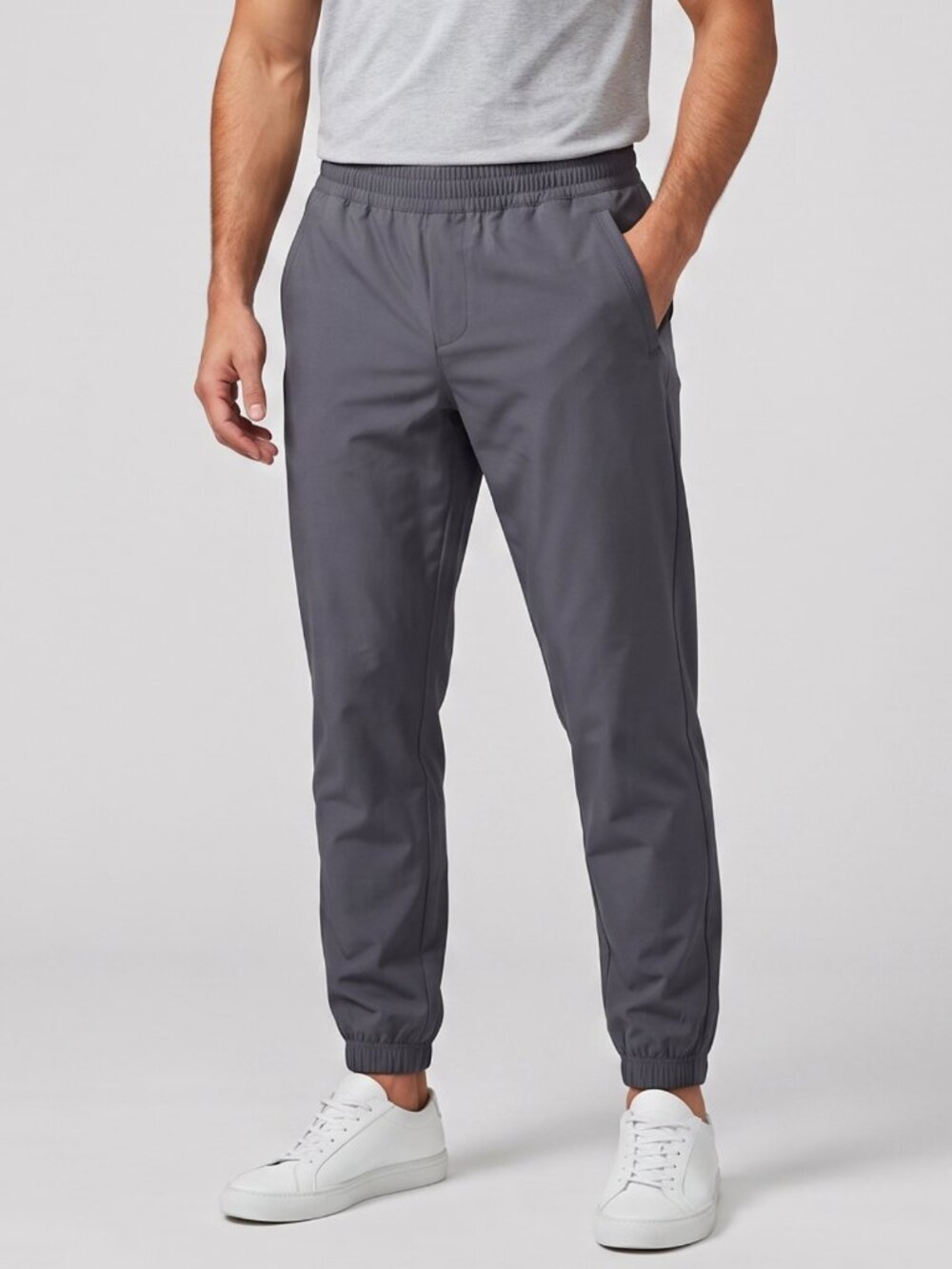 NWOT | FLX Graphite Gray Performance Joggers | Elasticized Cuffs | Size Medium